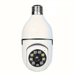 Ease Life APP-Light Bulb Security Cameras Outdoor Wireless WiFi Camera 5GHz, 360 Degree, E27 Light Socket Screw In Securi