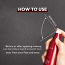 TIR Makeup Fixing Spray - 24-Hour Hold, Low-Oil Matte Finish, Nourishing & Non-Sticky, 80ml, Suitable for All Light Beige Shades, Makeup Fixing Spray, Matte Finish, Nonstick Formula, Skincare Benefit