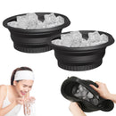 Silicone Foldable Face Ice Bath Bowl for Facials Plunge Dipping Skin Care Tool Home Travel Beauty Essential Multi Purpose Nursin