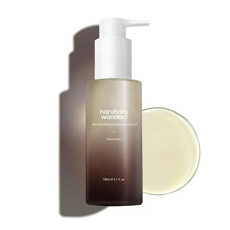 Korean Haruharu Black Rice Hyaluronic Acid Toner/Cleansing Oil Korean Acid Toner Facial Moisturizing Soothing Beauty Skin Care