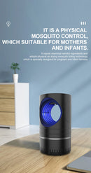 1 PC Electric Fly Bug Mosquito Insect Killer LED Light Trap Control Lamp Small Pest with USB Power Supply and Adapter