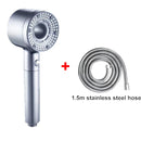 5 Mode Adjustable Shower Head Large Flow Filter Showerhead High Pressure Water Saving Mixer Shower Nozzle Bathroom Accessories