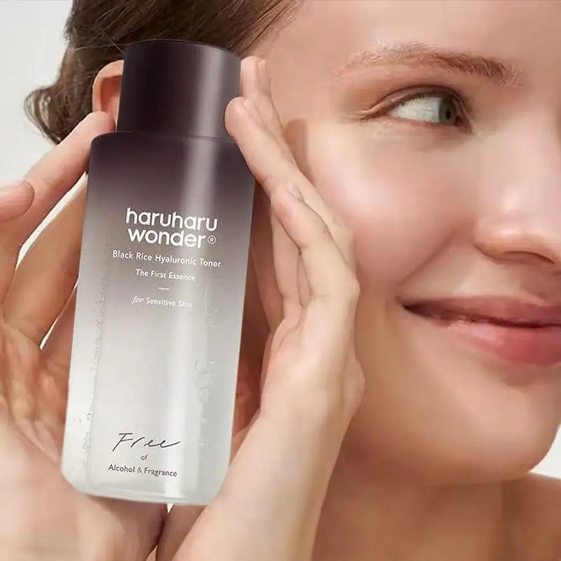 Korean Haruharu Black Rice Hyaluronic Acid Toner/Cleansing Oil Korean Acid Toner Facial Moisturizing Soothing Beauty Skin Care