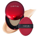 Red Air Cushion Foundation Lightweight Natural Long-lasting Coverage Moisturizing Concealer Whitening Women Base Makeup