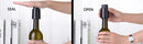 Vacuum Wine Bottle Stopper Sealed Storage Vacuum Memory Wine Stopper Push Style Bar Tools Barware Reusable Wine Cork