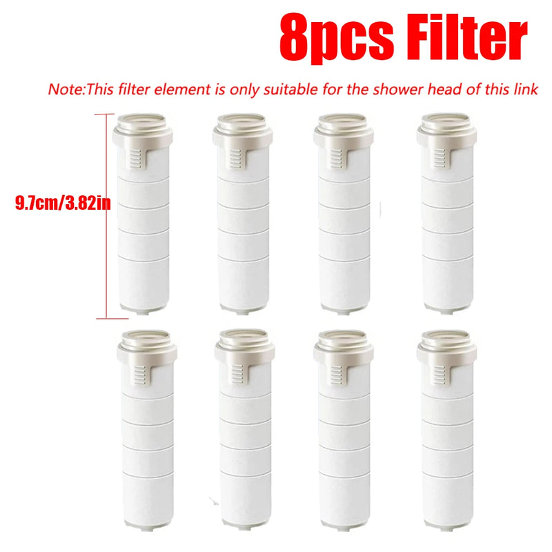 5 Mode Adjustable Shower Head Large Flow Filter Showerhead High Pressure Water Saving Mixer Shower Nozzle Bathroom Accessories