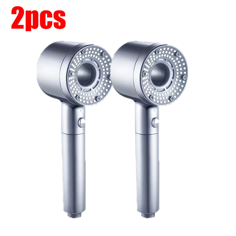 5 Mode Adjustable Shower Head Large Flow Filter Showerhead High Pressure Water Saving Mixer Shower Nozzle Bathroom Accessories