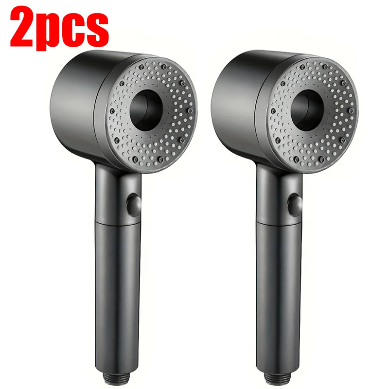 5 Mode Adjustable Shower Head Large Flow Filter Showerhead High Pressure Water Saving Mixer Shower Nozzle Bathroom Accessories