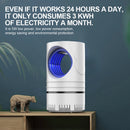 1 PC Electric Fly Bug Mosquito Insect Killer LED Light Trap Control Lamp Small Pest with USB Power Supply and Adapter