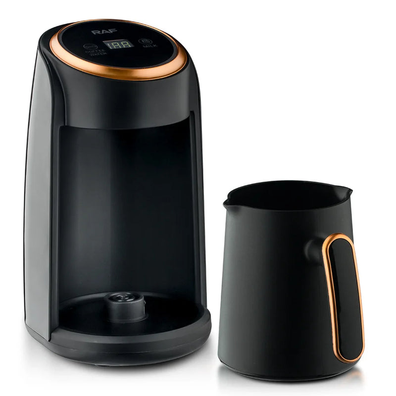 Automatic Turkish Coffee Machine Cordless Electric Pot Portable Travel 600W Coffee Maker 220V