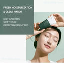 Korean Anua Heartleaf Silky Moisture Sun Cream SPF50+ Lightweight and Moisturizing Daily Facial Care Suncreen Products