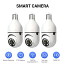 Ease Life APP-Light Bulb Security Cameras Outdoor Wireless WiFi Camera 5GHz, 360 Degree, E27 Light Socket Screw In Securi