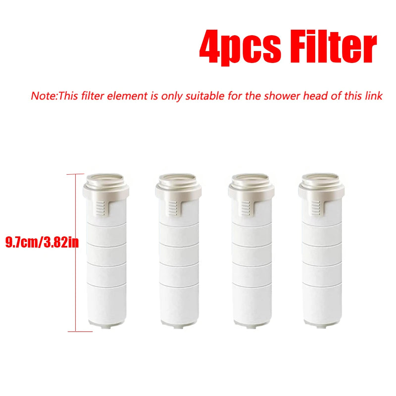 5 Mode Adjustable Shower Head Large Flow Filter Showerhead High Pressure Water Saving Mixer Shower Nozzle Bathroom Accessories