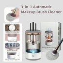 USB Plug Portable Electric Makeup Brush Cleaner with Rubber Makeup Machine Electric USB Quick Cleaner Cleaning Brush Collar Brus