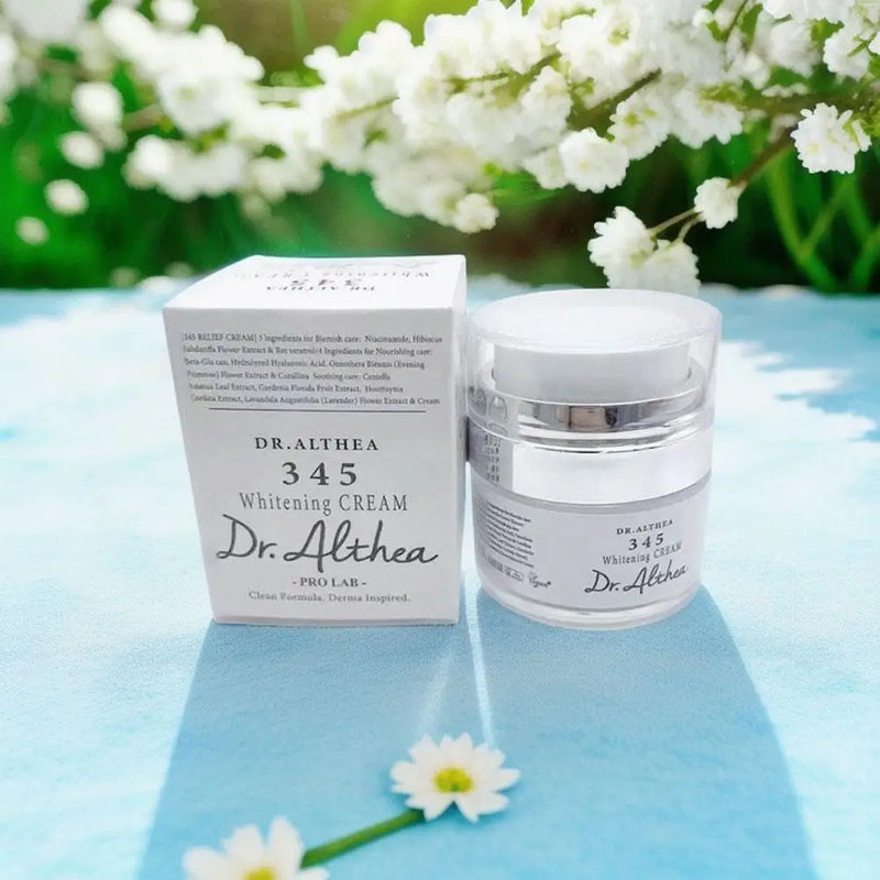 345 Relief Barrier Cream Daily Face Moisturizer Soothing Recovery Moisturizing Reduce Redness Brightening Even Skin Tone 50g