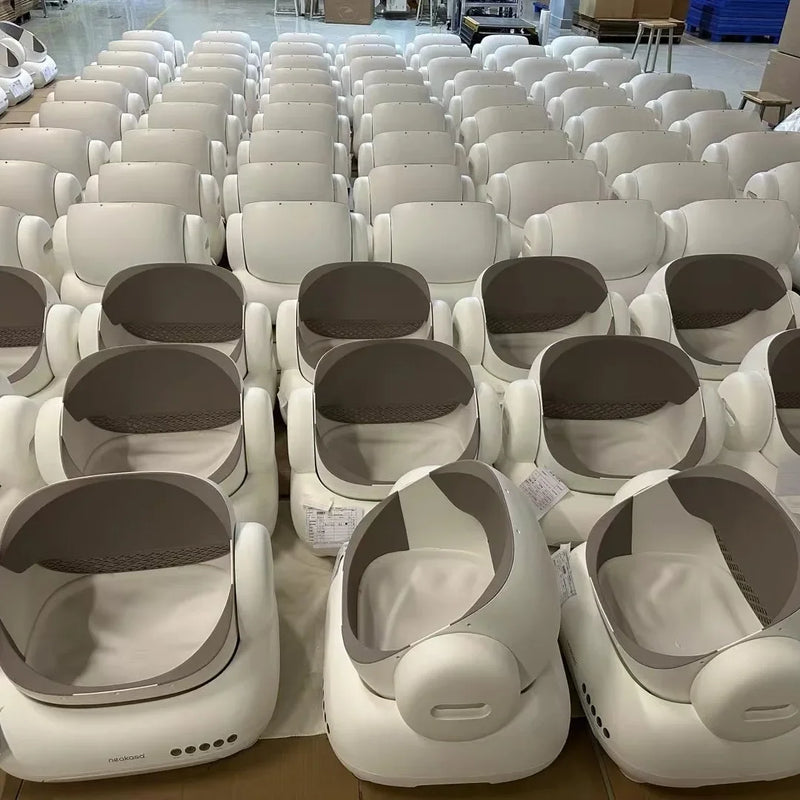 Pet Box Automatic Cat Litter Box Self Cleaning Cat Toilet Yibao Intelligent Pet Litter Bowl Automatic Large Toilet 2024