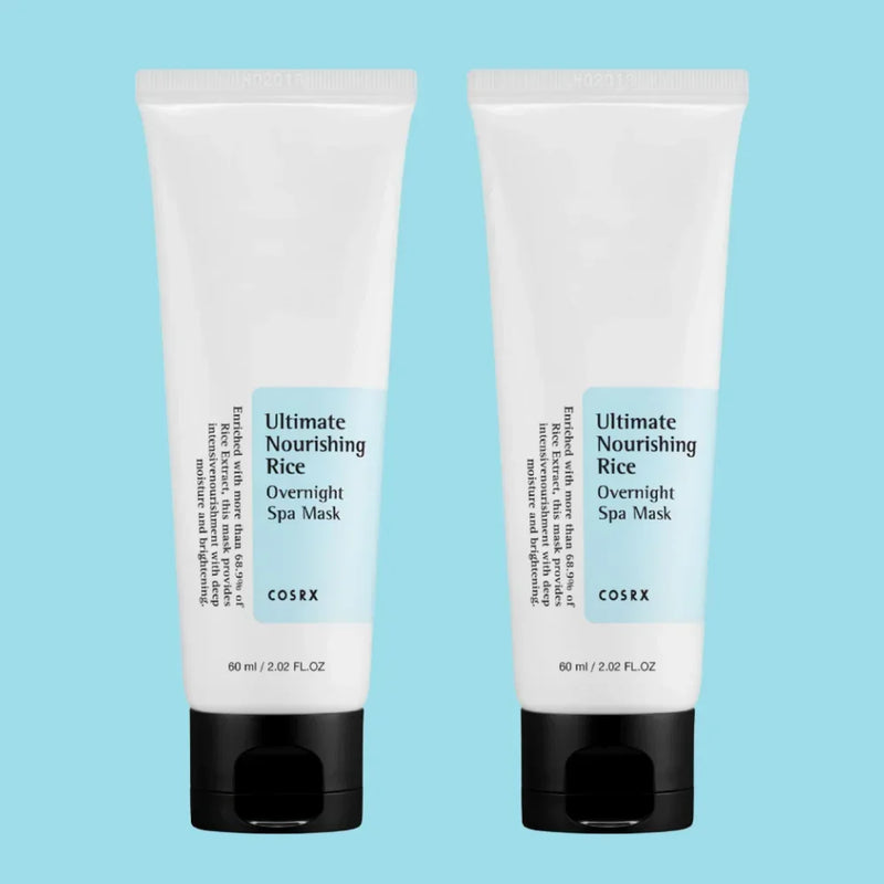 NEW COSRX Ultimate Nourishing Rice Overnight Spa Mask 60mL Shrinking Pore Smoothing Firming Skin Korean Cosmetics