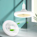 Rotatable 3in1 Ceiling Fan with Remote Control Lighting Lamp E27 Converter Base Lighting Base Bedroom Living Room Miflame