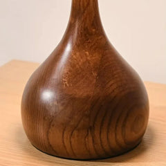 Retro Style Floor Lamp Wooden French Desk Lamp for Bedroom Living Room Study Room Hotel Bedside Table Lamp Glass Table Light