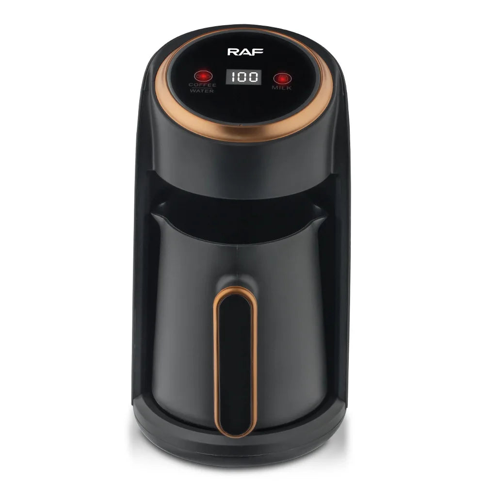 Automatic Turkish Coffee Machine Cordless Electric Pot Portable Travel 600W Coffee Maker 220V