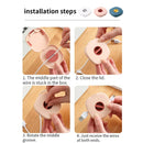 Portable Round USB Cable Winder Small Cable Organizer Rotating Data Cable Organizer Mobile Phone Mobile Charging Cable Winder