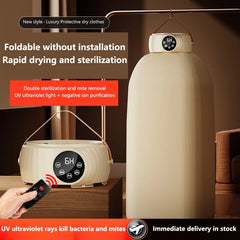 Multifunctional Portable Clothing Dryer Foldable Travel Fabric Dryers UV Sterilization And Removal Of Mites Portable Dryer