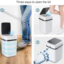 Bin 13L Bathroom Touch In The Toilet Garbage Bucket Waste Bins Dustbin Smart Trash Can Kitchen